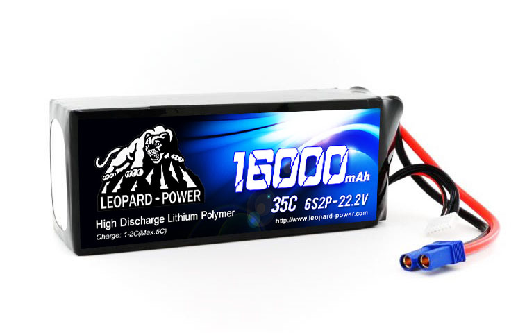 LEOPARD POWER 22.2v 16000mAh 30C Battery For helicopter