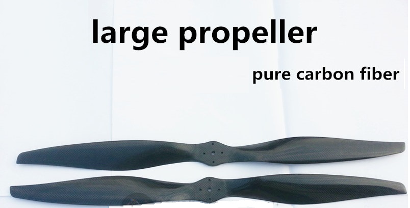 carbon fiber large propellers 2 blades 50 inches (CW/CCW)