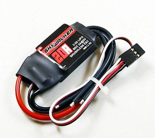 SKYWALKER 20A RC Brushless Speed Controller ESC - Click Image to Close