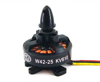 (image for) HL W42-25 390KV Outrunner Brushless Disk Type Motor for 450-650 - Click Image to Close