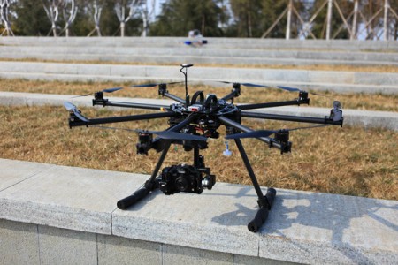 8 axis Octocopter KIT 1050mm 3K Carbon Fiber Heavy lifter ARF