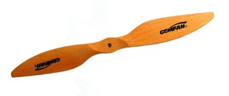 13x4.5 Wood Propeller for Electric Motor - (CCW) - Click Image to Close