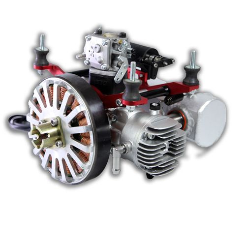 DLE70HD Drone Engine 4.2kw Water-Cooled Hybrid Electricity Generator Gasoline Engine Eelectric Kit