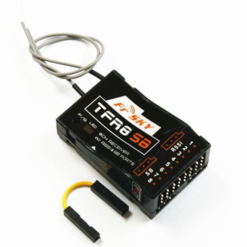 (image for) FrSky 2.4G 8-channel Futaba FASST Compatible TF Receiver W/RSSI