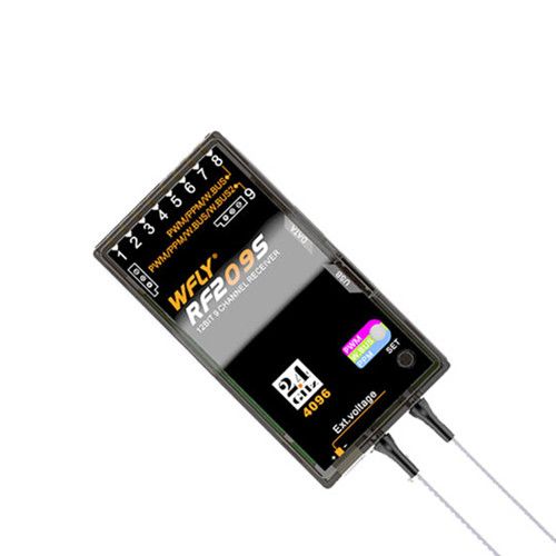 RF209S Receicer 9 channel Support SBUS PPM W.BUS for WFLY ET12 - Click Image to Close
