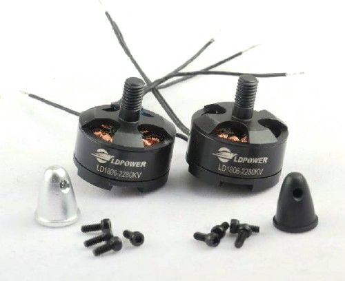(image for) LD-POWER MT1806 2280KV Brushless Motor CW/CCW Thread 1-Pair - Click Image to Close