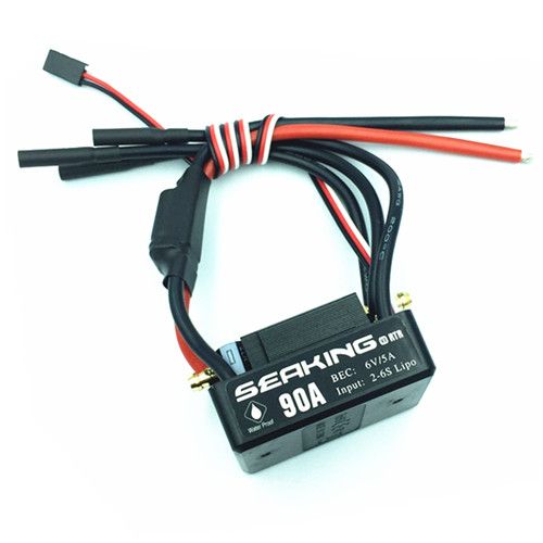 (image for) Hobbywing SEAKING 90A V3 RTR RC Hobby Brushless ESC for RC R/c - Click Image to Close