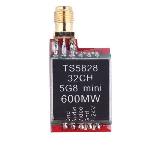 5.8Ghz 32Ch tiny 600mW AV Wireless Transmitter TS5828
