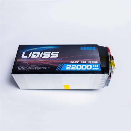 6S 22.2V 10C 22000mAh Semi-solid State Lipo Battery