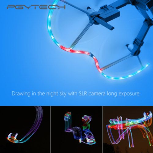 PGYTECH LED Propeller Guard Colorful 14 Lighting Protective For Mavic Pro Drone