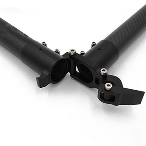 25mm Carbon Tube Horizontal Folding Arm Tube Pipe Clamp UAV