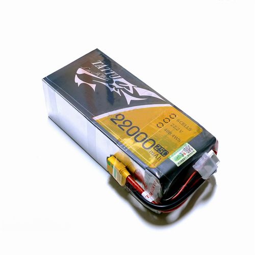 TATTU 22.2V 25C 6S1P 22000mAh Lipo Battery