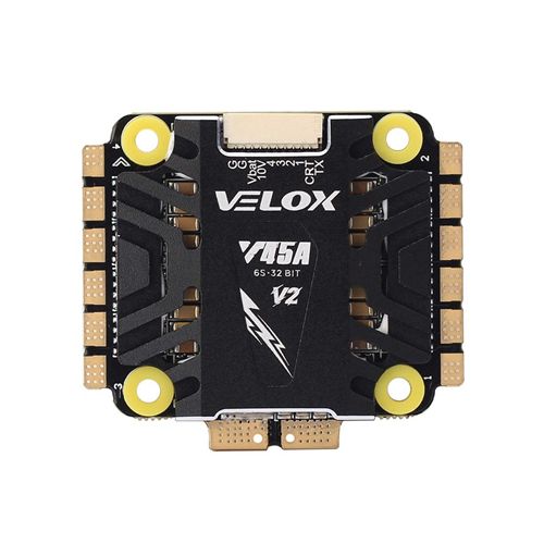T-Motor Velox V45A V2 45A BLheli_32 3-6S 4In1 Brushless ESC with 10A 2A BEC Output for RC FPV Racing Drone Quadcopter