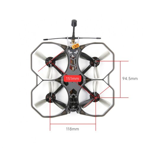 IFlight Protek35 Analog BNF R-XSR Beast AIO F7 45A 5.8G Micro Force XING 2203.5 3600KV 4S 3.5inch Cinewhoop Ducted Drone