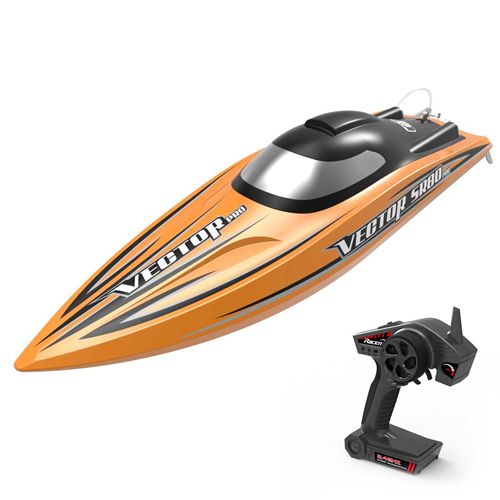 Vector SR80 Pro 70km/h 800mm 798-4P RC Boat with All Metal Hardwares Auto Roll Back Function