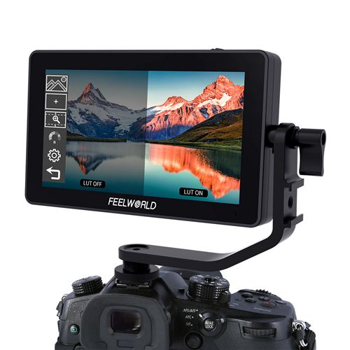 FEELWORLD F6 PLUS 5.5 Inch on DSLR Field Monitor HD IPS Touch