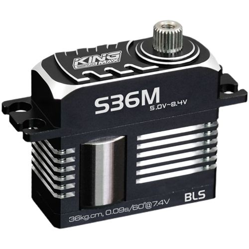 KINGMAX S36M-52g 36kg.cm digital steel gears mini servo for High voltage digital helicopter fixed wing robot