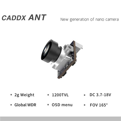 Caddx ANT 1200TVL Global WDR OSD 1.8mm Ultra Light FPV Nano Camera 16ï¼š9 for RC FPV Tinywhoop Cinewhoop Toothpick Mobula6