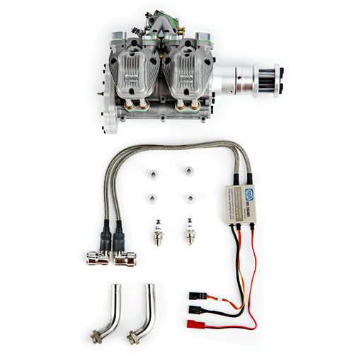 NGH GF60i2 Linear Double Cylinder 4-stroke 60CC Gasoline Engine for RC Airplane Fixed-Wing Drone