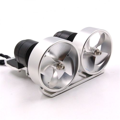 KYO-4T 24V Dual Motor Power 9KG Underwater Thruster Waterproof Motor For RC Boat Fishing Boat Salvage Boat