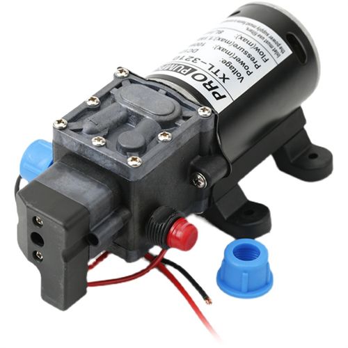 12V 100W High Pressure Diaphragm Pump Self-Priming Pump 8L/Min
