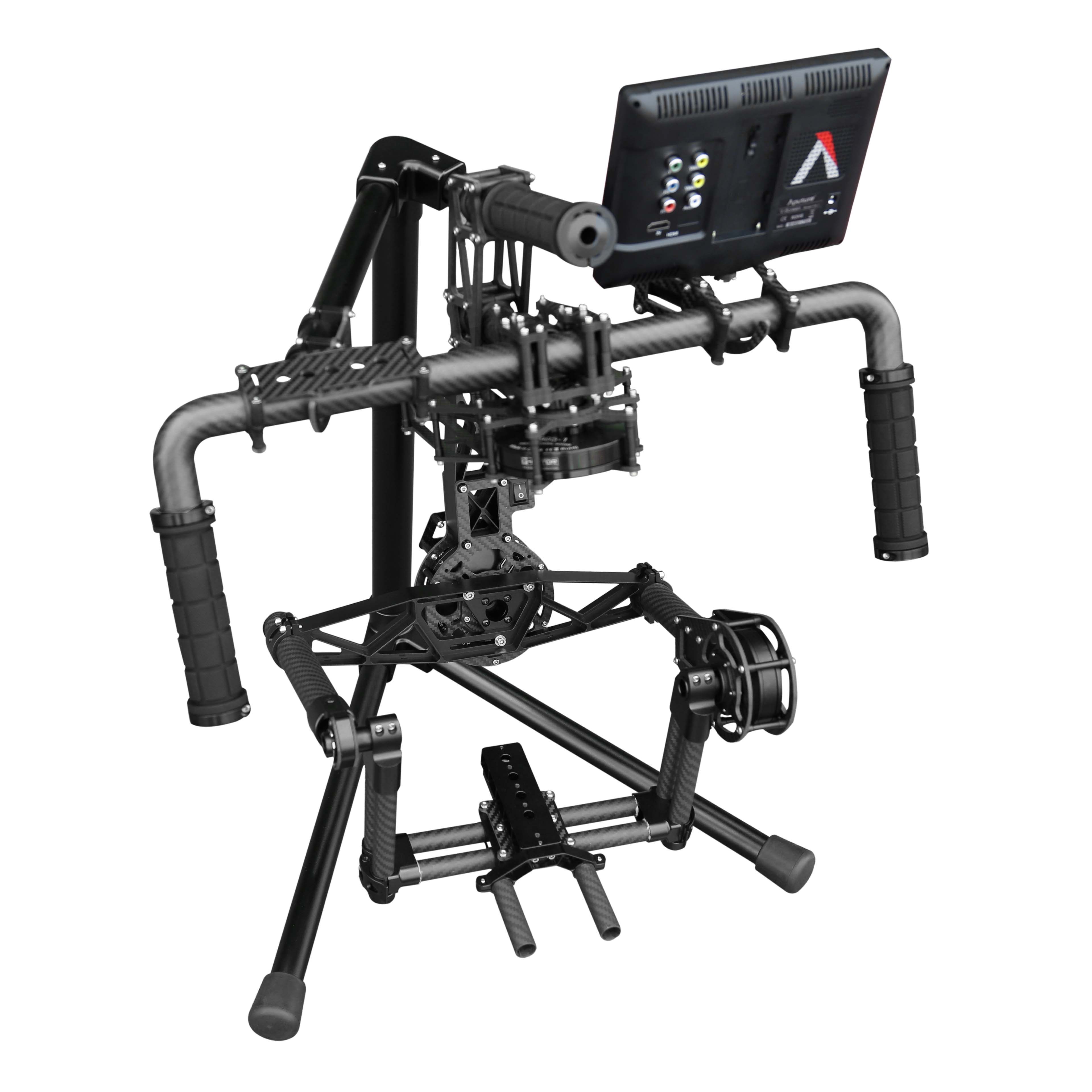 Professional 3 axis Brushless Gimbal Hand Held