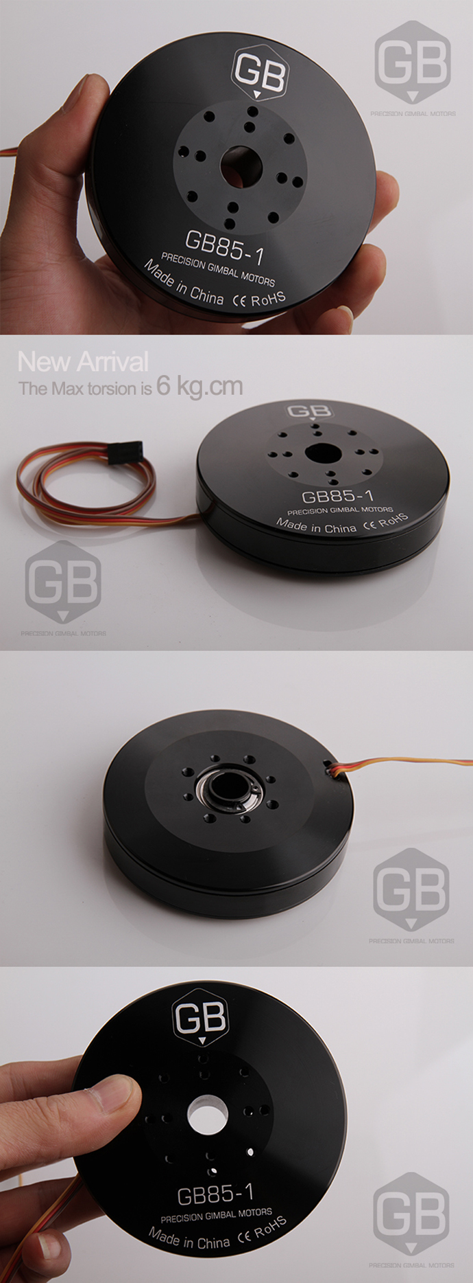 (image for) RCTiger GB85 sealed brushless gimbal motor
