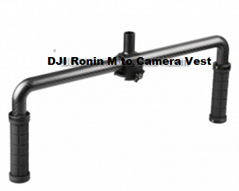 (image for) DJI Ronin M to Camera Vest 25mm aluminum connector with handle