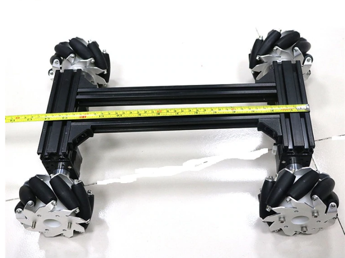 4 wheel universal intelligent car chassis omni directional mobile robot development platform