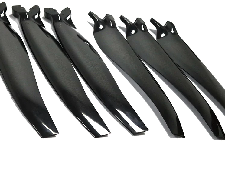 55x12 inch 3-blade carbon fiber propeller CW/CCW for UAV Drone small Airplane or paramotor