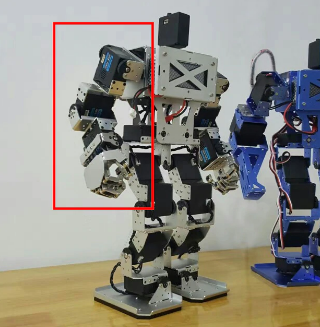 DIY Humanoid robot arm 3 degrees of freedom with 5 fingers