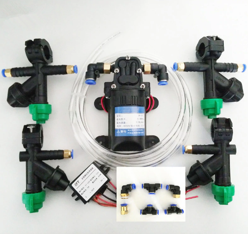 DIY agricultural drone spray system variable spray nozzle, water pump, Buck module, pump governor, adapter, for water pipes 5L / 10L / 15L / 20L