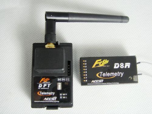 Frsky 2.4GHz Radio System Telemetry DFT＋D8R Two Way Com