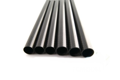 3 k matte twill carbon fiber tube 10x8x500mm