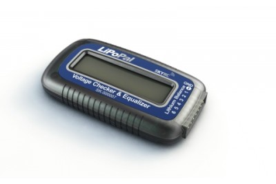 SKYRC LiPoPal is a simply used battery checker and self voltage