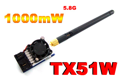 FPV 5.8G 1000mW A/V Transmitter Module (TX)