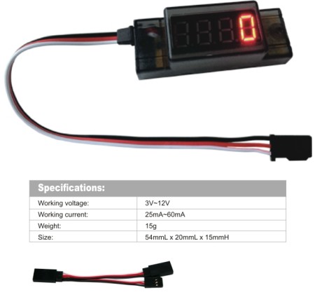 GT POWER RC ignition Use Mini Tachometer