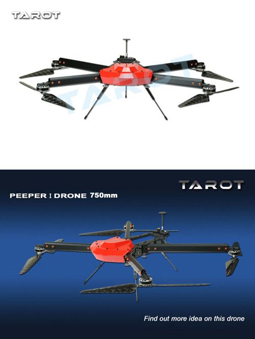 Tarot Peeper I Long Flight Time Quadcopter Combo(TL750S1ï¼‰