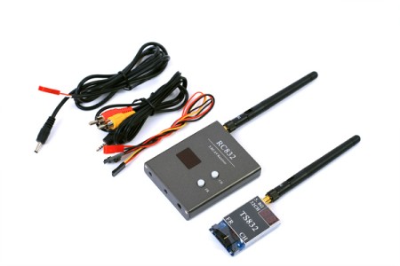 (image for) FPV 5.8G 600mW A/V Transmitting/Receiving System TS832 + RC832