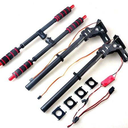 Retractable Landing Gear Skid for 20mm Arm CF tube