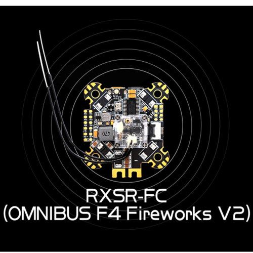 FrSky RXSR-FC OMNIBUS F4 Fireworks V2 FPV Drone F C