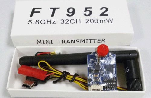 5.8ghz 200mw 32 channels Mini FPV Racing Video Transmitter SMA