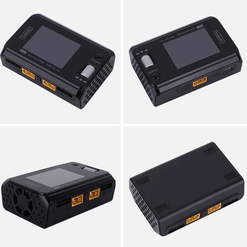 ToolkitRC M6D 500W 15A DC Dual Channel Smart Charger Discharger for 1-6S Lipo Battery