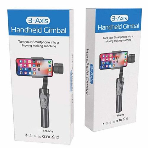 (image for) 3Axis Handheld Gimbal Stabilizer For iPhone or Samsung