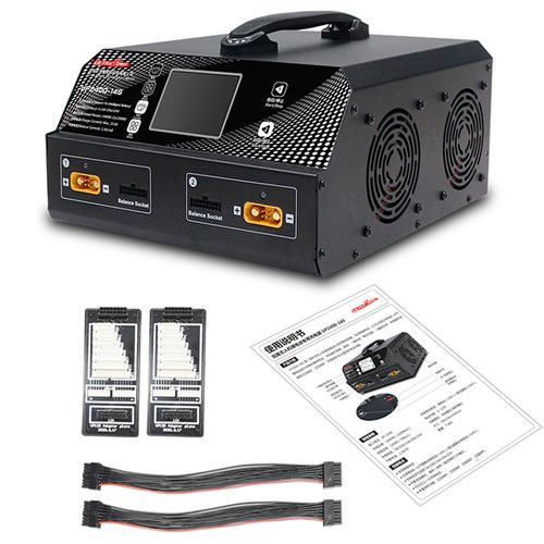 UP2400-6S 4-Ch LiPo LiHV Charger 2X1200W 25A 6-14S LiPo/LiHV