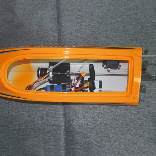Vector SR80 Pro 70km/h 800mm 798-4P RC Boat with All Metal Hardwares Auto Roll Back Function
