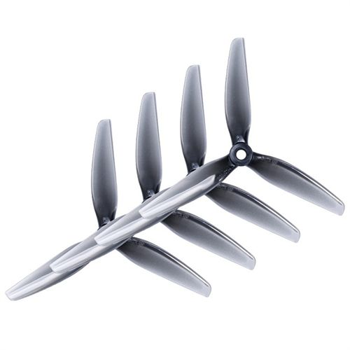 4pcs HQ Ethix S5 Prop Light Grey 5X4X3 5040 5inch 3-Blade Propeller CW&CCW For POPO RC FPV Racing Drone Parts