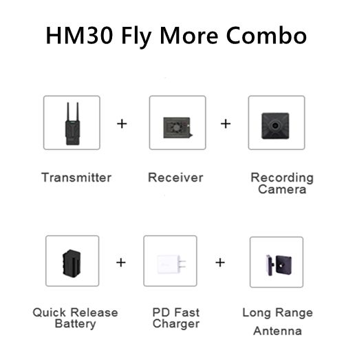 SIYI HM30 30KM Full HD Digital Wireless image Transmission System Kit With Charger For Planes Drone Boats