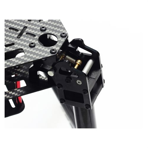 HSKRC ZD550 550mm Carbon Fiber Umbrella Folding FPV Quadcopter Frame Kit with Carbon Fiber Landing Gear Skid