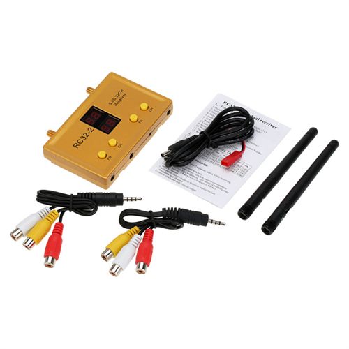 RC32-2 5.8G 32CH Weirless Dual Channel Redundant Diversity Receiver for FPV Aerial Photography